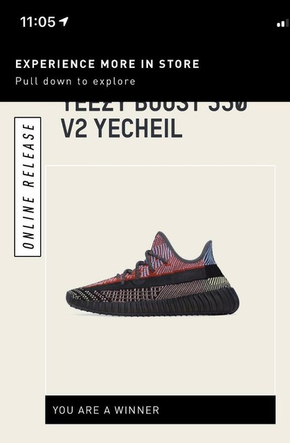 adidas Yeezy Boost 350 V2 Yecheil Infants Sneakers From